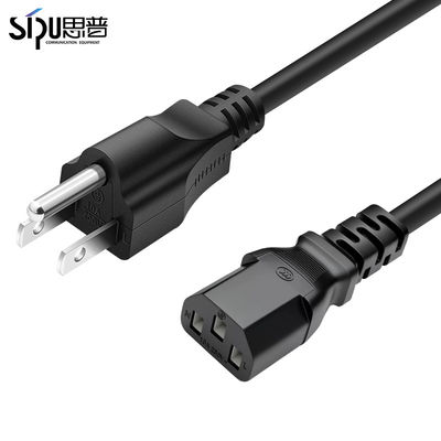 quality Corde d'alimentation BC 1.5M1.8M 3*0.75MM Remplacement de moniteur d'ordinateur pour téléviseur USA Corde d'alimentation factory